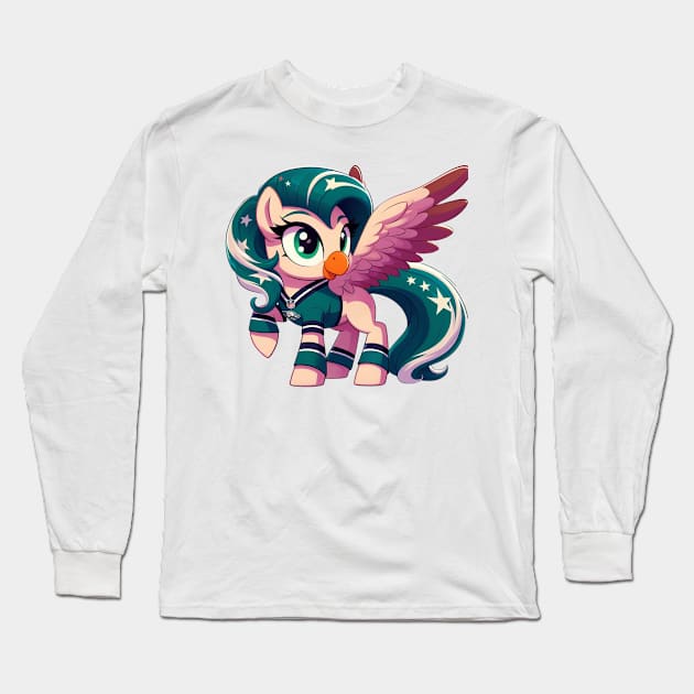 Philadelphia Eagles Little Pony Long Sleeve T-Shirt by Curious Sausage